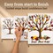 DIY Autumn Tree Button Art Kit for Adults & Kids BY Buttons Galore and More
